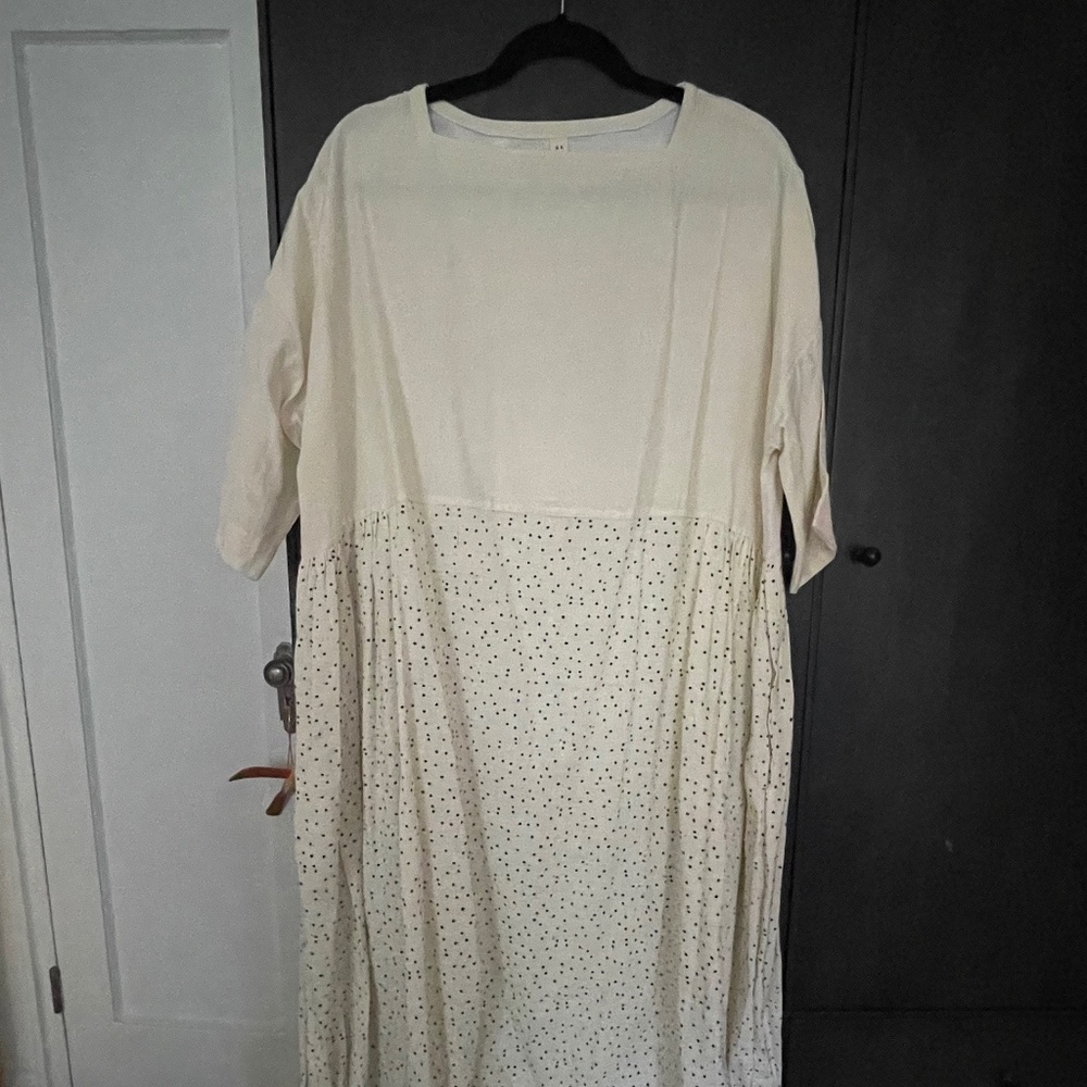 Runaway Bicycle One-of-a-Kind Polka Dot Dress